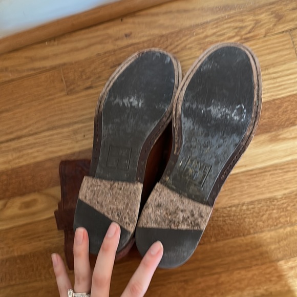 Frye - ankle leather boot - Picture 4 of 5